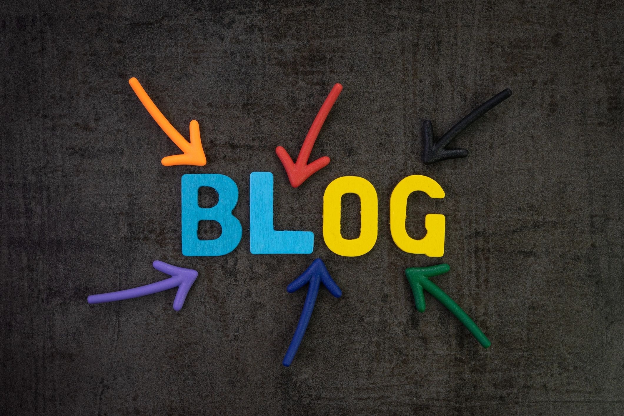 Blog, web logs online article and website concept.